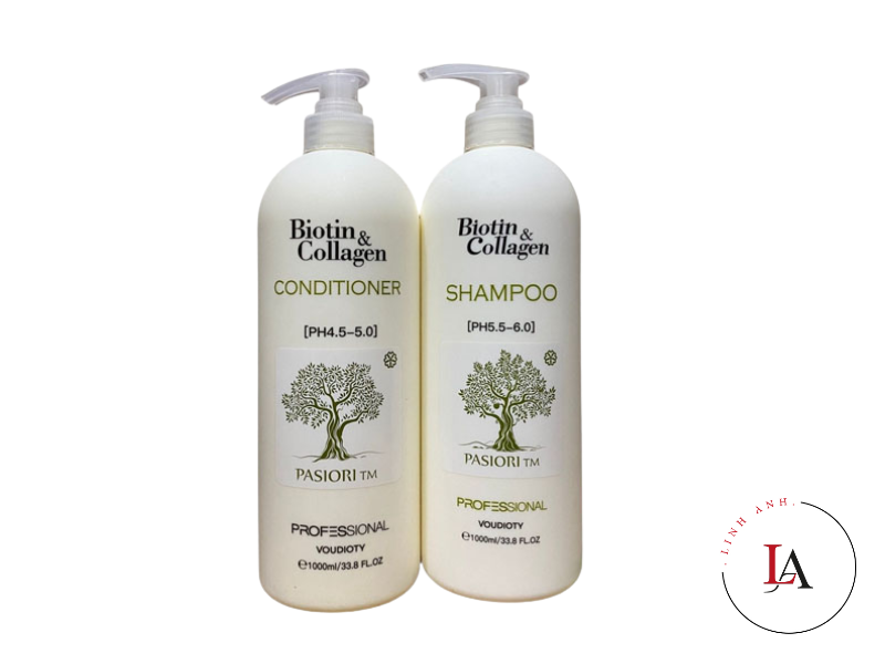 Bộ Dầu Gội & Xả Collagen trắng 1000ml